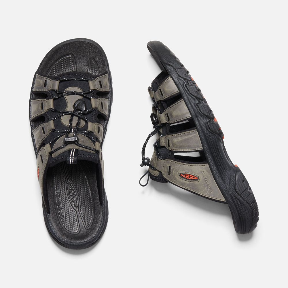 Keen Terlik Erkek Siyah/Gri - Targhee Iii Sandal - Türkiye UQCX62031